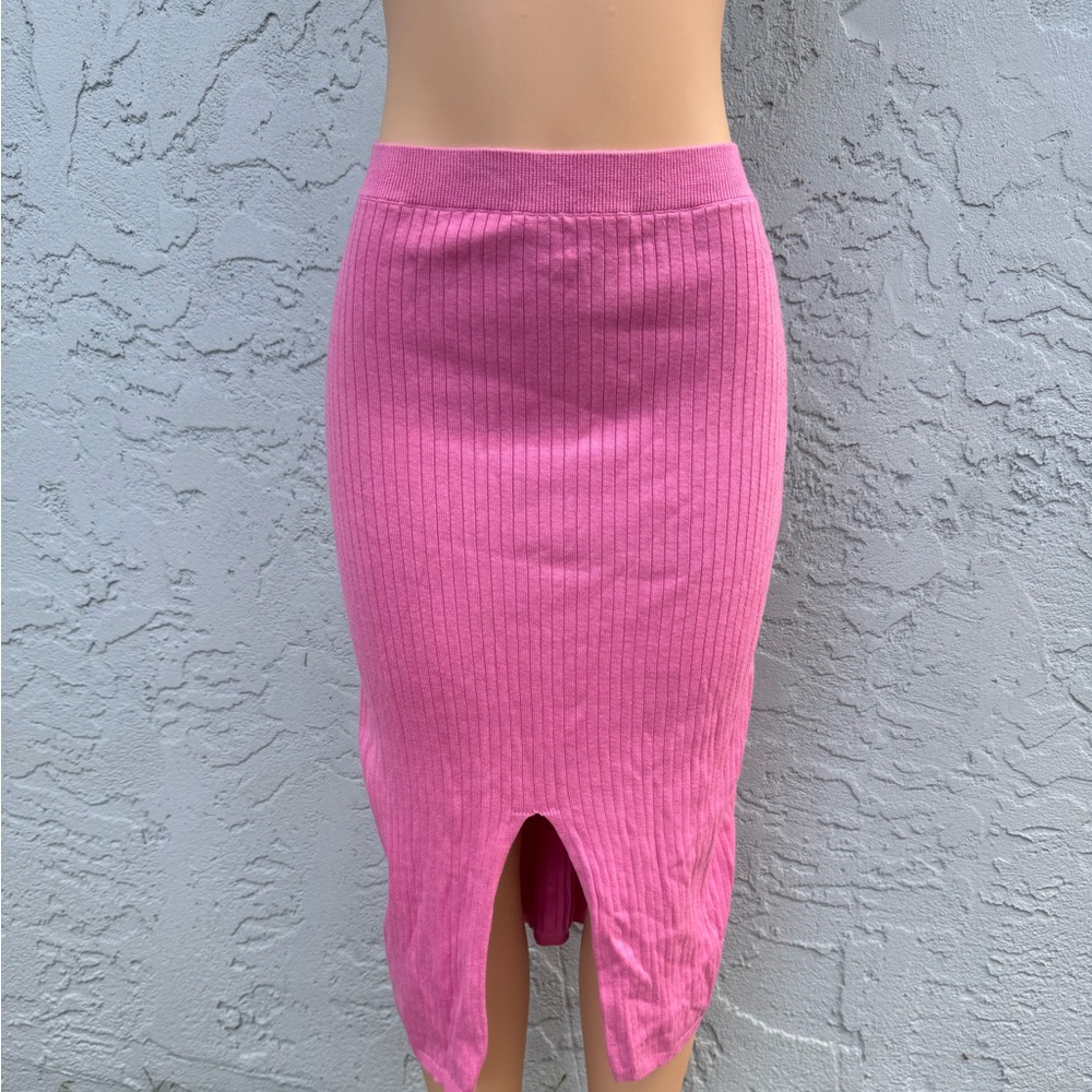 Free people pink skirt
